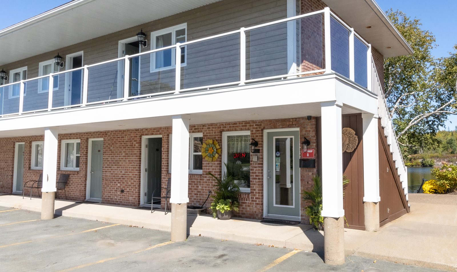 The Timberlea front entrance